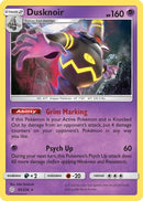 Dusknoir  - Reverse Holofoil SM  Cosmic Eclipse - Holo Rare