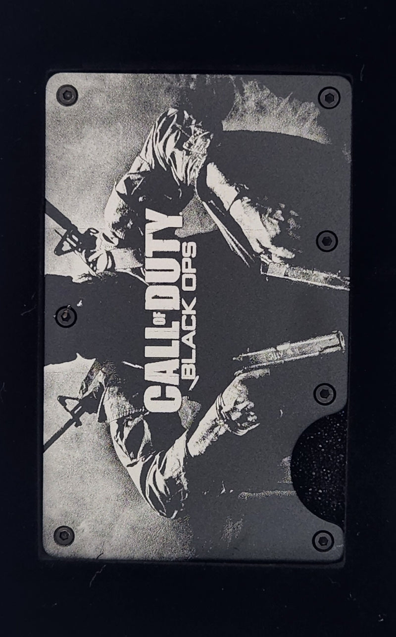 Wallet Metal: Black Ops