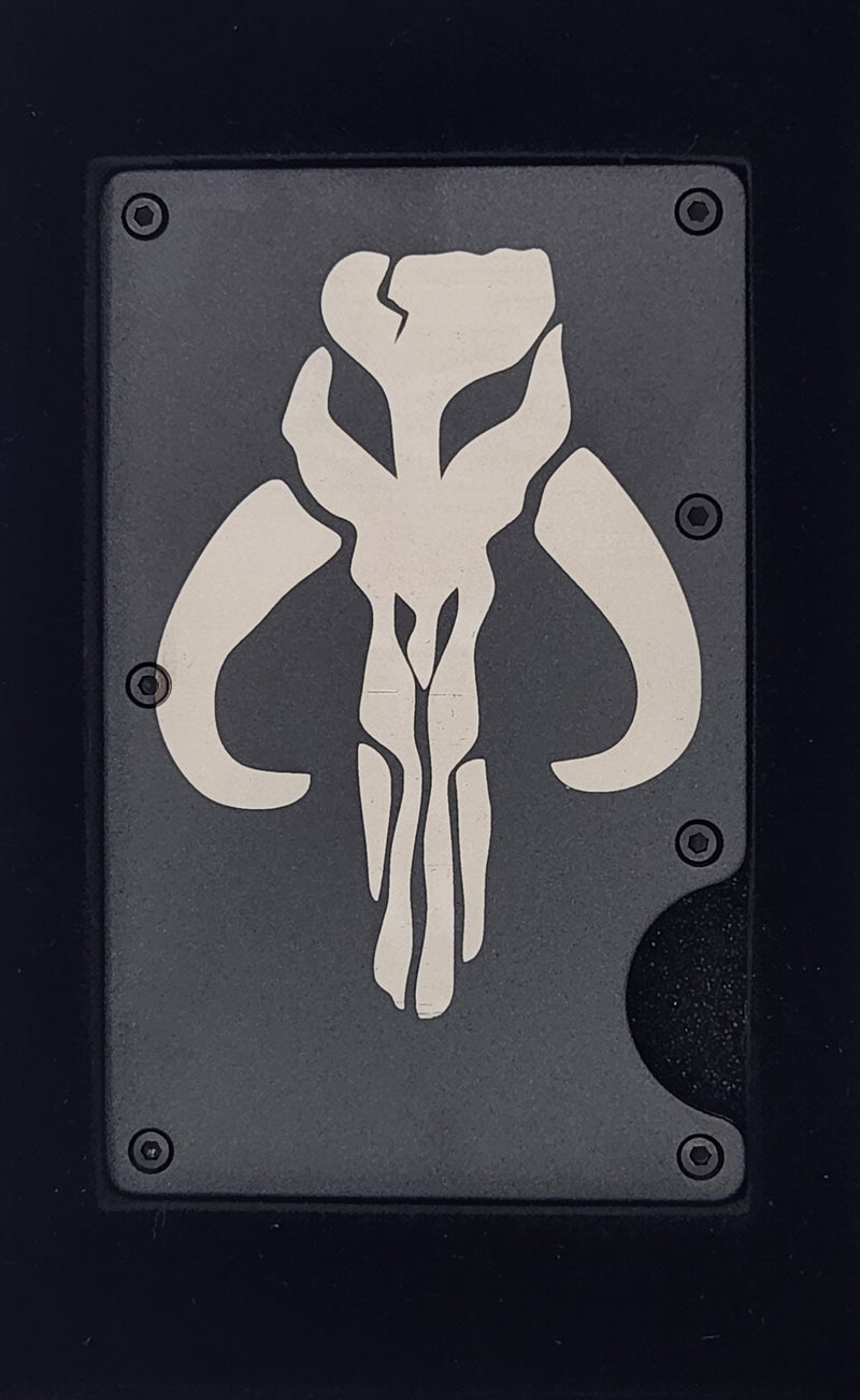 Wallet Metal: Mando Symbol