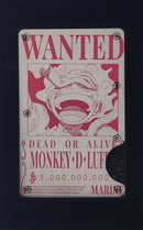 Wallet Metal: Wanted Luffy