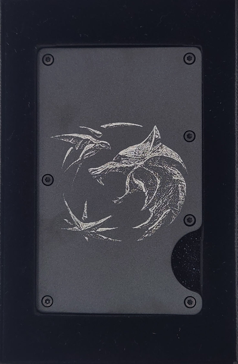 Wallet Metal: Witcher Logo