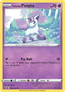 Galarian Ponyta 081  SWSH01 Sword & Shield Base Set - Common