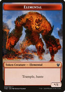 Elemental // Satyr Double-Sided Token [Theros Beyond Death Tokens]