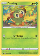 Grookey (010) (010) 010  - Reverse Holofoil SWSH01 Sword & Shield Base Set - Common