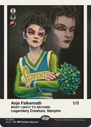 Anje Falkenrath // Anje Falkenrath (SLD-1874) - Secret Lair Drop (Borderless) Foil