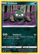 Trubbish 117  - Reverse Holofoil SWSH02 Rebel Clash - Common