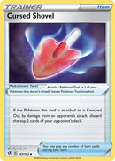 Cursed Shovel 157  - Reverse Holofoil SWSH02 Rebel Clash - Uncommon