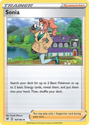 Sonia 167  - Reverse Holofoil SWSH02 Rebel Clash - Uncommon