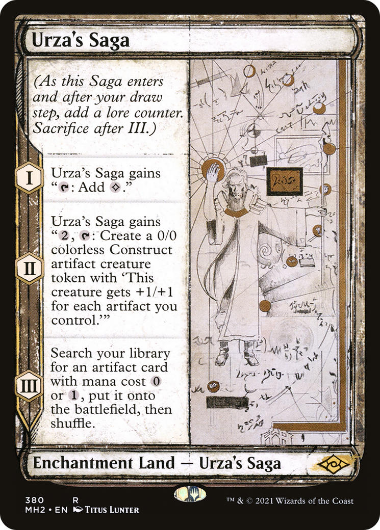 Urza's Saga (Sketch) [Modern Horizons 2]
