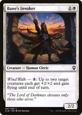 Bane's Invoker [Commander Legends: Battle for Baldur's Gate]