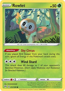 Rowlet 011  - Reverse Holofoil SWSH03 Darkness Ablaze - Common