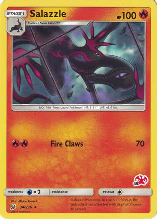 Salazzle (34/236) (Charizard Stamp
