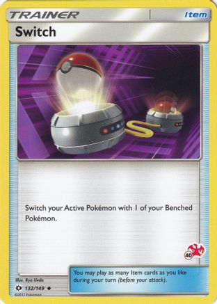 Switch (132/149) (Charizard Stamp