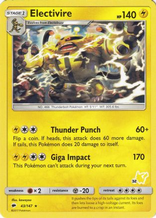 Electivire- 43/147 (