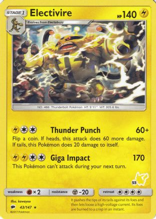 Electivire - 43/147 (