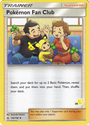 Pokemon Fan Club (133/156) (Pikachu Stamp