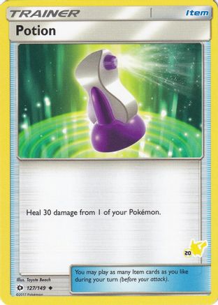 Potion (127/149) (Pikachu Stamp