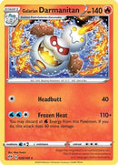 Galarian Darmanitan (28) (28) 028  - Reverse Holofoil SWSH03 Darkness Ablaze - Rare