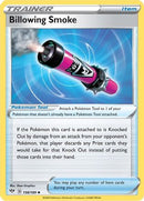 Billowing Smoke 158  - Reverse Holofoil SWSH03 Darkness Ablaze - Uncommon