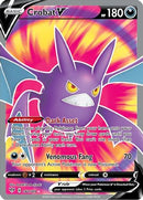 Crobat V (Full Art) 182  - Holofoil SWSH03 Darkness Ablaze - Ultra Rare