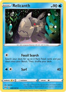 Relicanth 040  - Reverse Holofoil SWSH03 Darkness Ablaze - Uncommon