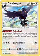 Corviknight 156  - Holofoil SWSH03 Darkness Ablaze - Holo Rare