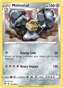 Melmetal 130  - Reverse Holofoil SWSH03 Darkness Ablaze - Rare