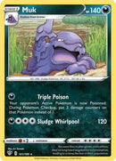 Muk 101  SWSH03 Darkness Ablaze - Rare