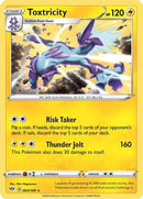 Toxtricity 063  - Holofoil SWSH03 Darkness Ablaze - Holo Rare