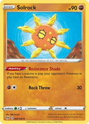 Solrock 092  - Reverse Holofoil SWSH03 Darkness Ablaze - Uncommon