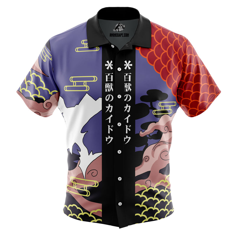Hawaiian Shirt: Anime: One Piece: Kaido Patern Dragon: S