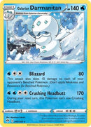 Galarian Darmanitan - 44/189 (Cracked Ice Holo)/189  - Holofoil Deck Exclusives - Holo Rare