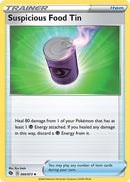 Suspicious Food Tin 066  - Reverse Holofoil Champions Path - Uncommon
