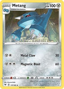 Metang 117  - Reverse Holofoil SWSH04 Vivid Voltage - Uncommon