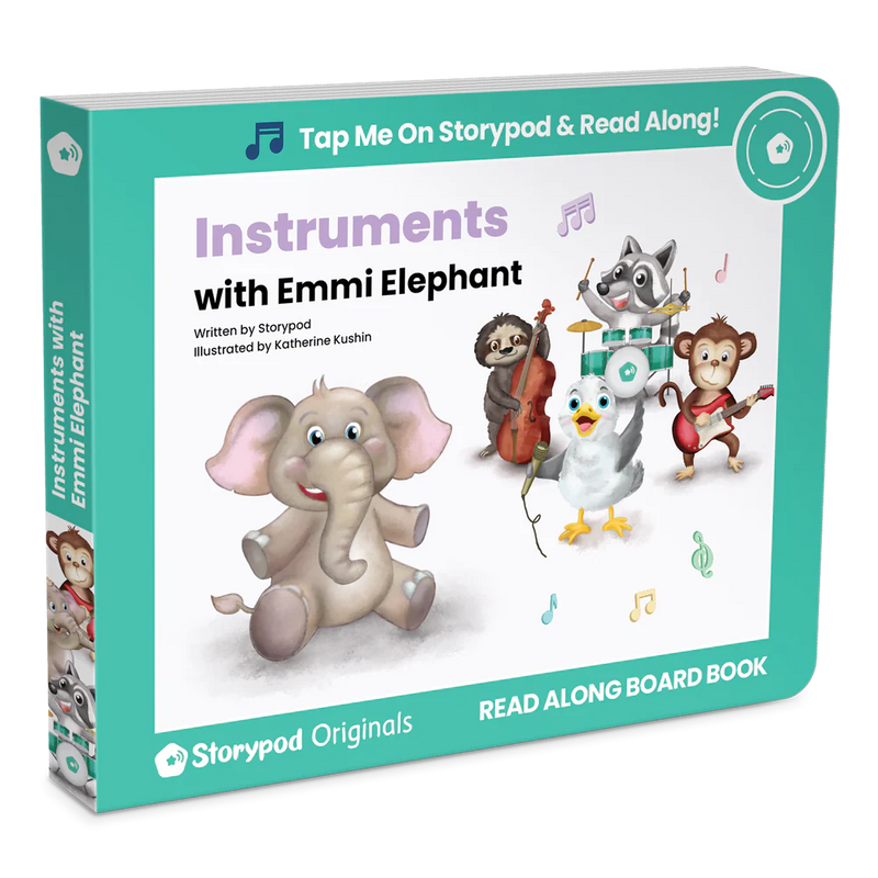 Storypod: Board Book: Instruments with Emmi Elephant
