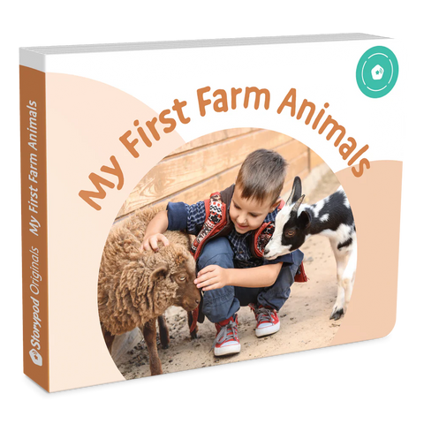Storypod: Board Book: Outdoor My First Farm Animals