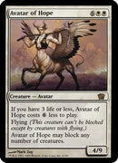 Avatar of Hope (8th Edition) (OVER-004) - Oversize Cards