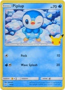 Piplup 020/25  - Holofoil McDonalds 25th Anniversary Promos - Promo