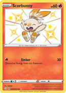 Scorbunny SV015  - Holofoil Shining Fates Shiny Vault - Shiny Holo Rare
