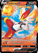 Cinderace V 018  - Holofoil Shining Fates - Ultra Rare
