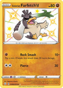 Galarian Farfetch'd SV063  - Holofoil Shining Fates Shiny Vault - Shiny Holo Rare