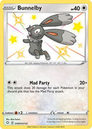 Bunnelby SV097  - Holofoil Shining Fates Shiny Vault - Shiny Holo Rare