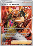 Single Strike Style Mustard (Full Art) 163  - Holofoil SWSH05 Battle Styles - Ultra Rare