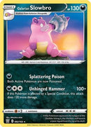 Galarian Slowbro 092  - Reverse Holofoil SWSH05 Battle Styles - Rare