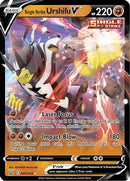 Single Strike Urshifu V 085  - Holofoil SWSH05 Battle Styles - Ultra Rare