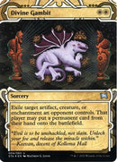 Divine Gambit (Foil Etched) [Strixhaven: School of Mages Mystical Archive]
