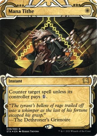 Mana Tithe (Foil Etched) [Strixhaven: Mystical Archive]