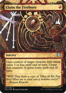 Claim the Firstborn (Foil Etched) [Strixhaven: Mystical Archive]