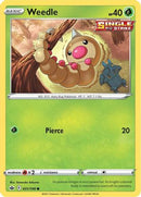 Weedle 001  - Reverse Holofoil SWSH06 Chilling Reign - Common