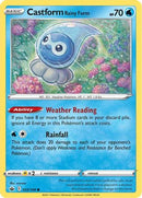 Castform Rainy Form 033  - Reverse Holofoil SWSH06 Chilling Reign - Common
